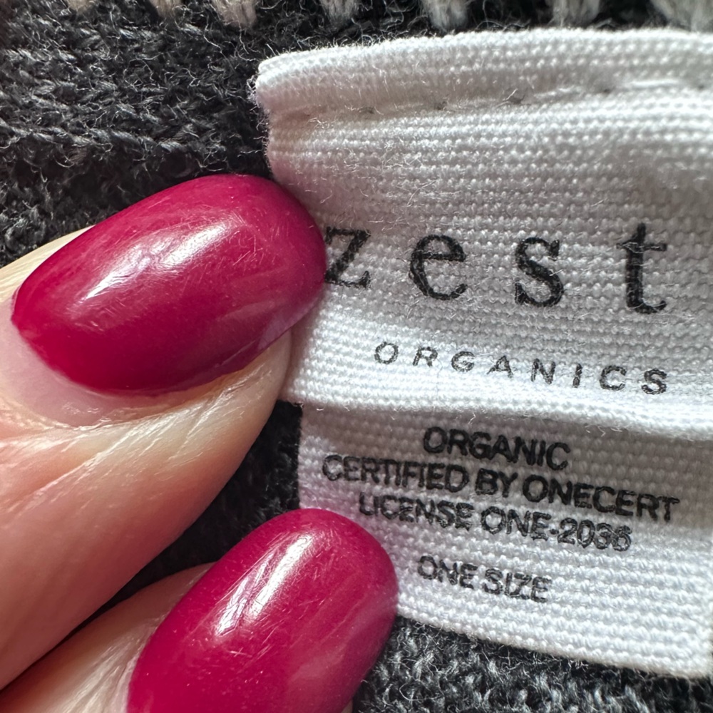 Zestt Organics | Dreamsoft Travel Scarf | Color Block - Picture 3 of 4